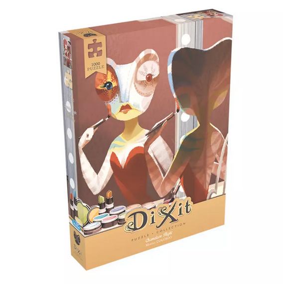 Dixit 1000 db-os puzzle - Két szín között - Chameleon night