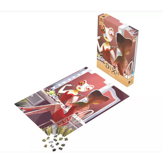 Dixit 1000 db-os puzzle - Két szín között - Chameleon night