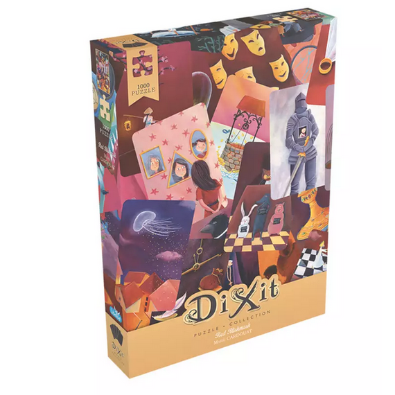 Dixit 1000 db-os puzzle - Skarlát árnyalatok - Red Mishmash