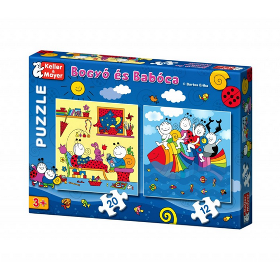 Bogyó és Babóca Puzzle - Szivárványhal (Keller & Mayer)