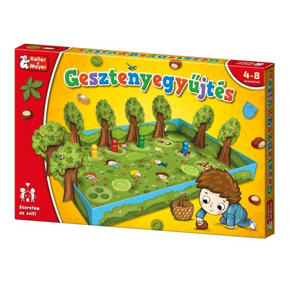 Gesztenyegyűjtés társasjáték (Keller & Mayer)