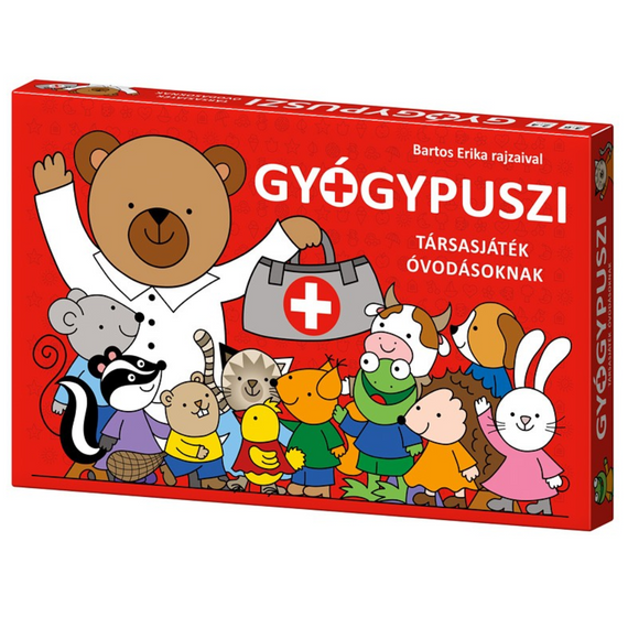Gyógypuszi társasjáték - Bartos Erika rajzaival (Keller & Mayer)