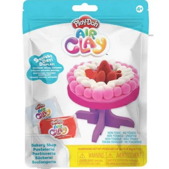 Play Doh levegőre száradó gyurma szett - Cukrászda - többféle
