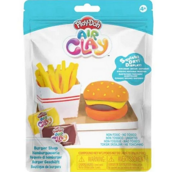 Play Doh levegőre száradó gyurma szett - Cukrászda - többféle