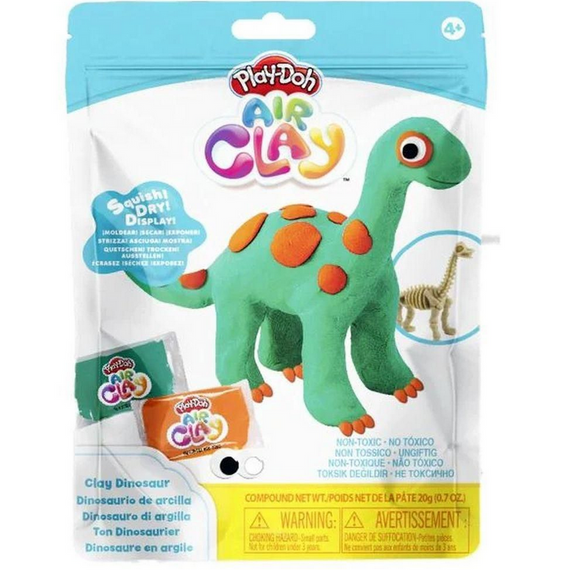 Play Doh levegőre száradó gyurma szett - dínó - többféle