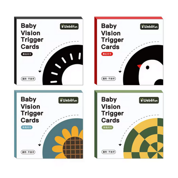 Vizuális észlelést fejlesztő képkártyák babáknak - kontrasztos fekete-fehér és színes képek ( Baby Vision Trigger Cards) Vizuális észlelést fejlesztő képkártyák babáknak - kontrasztos fekete-fehér és színes képek ( Baby Vision Trigger Cards)
