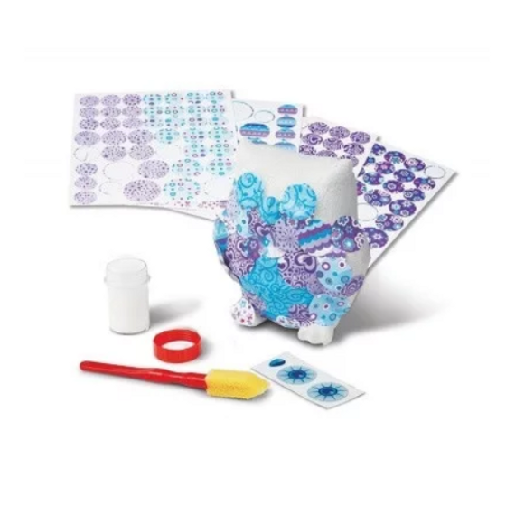 Dekupázs technikával díszíthető bagoly,kreatív szett - Melissa & Doug Dekupázs technikával díszíthető bagoly,kreatív szett - Melissa & Doug