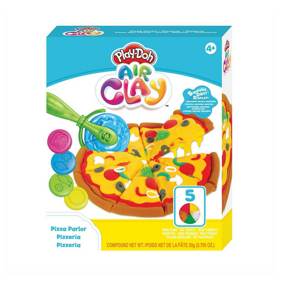 Play-Doh Air Clay levegőre száradó gyurma - pizza készítés Play-Doh Air Clay levegőre száradó gyurma - pizza készítés