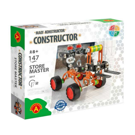 Alexander Toys Constructor -Store Master targonca építőjáték