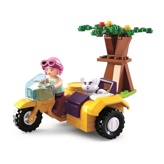 Sluban Girl's Dream - Tengerparti motorozás építőjáték készlet Sluban Girl's Dream - Tengerparti motorozás építőjáték készlet