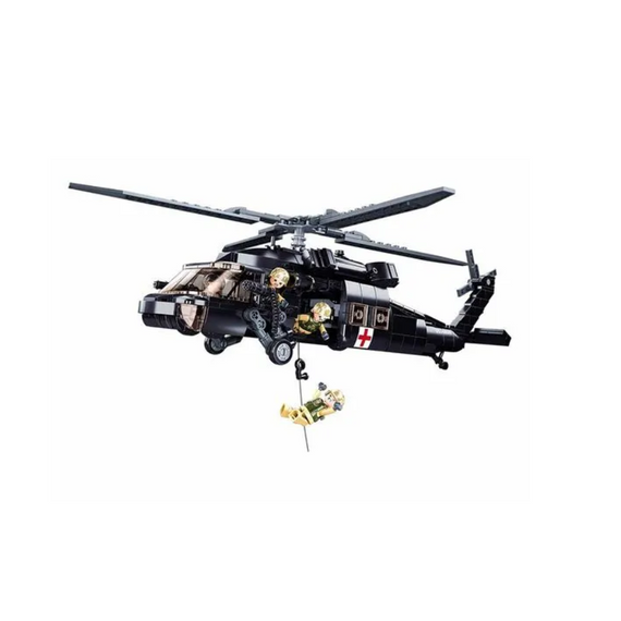 Sluban Model Bricks - Orvosi helikopter építőjáték készlet