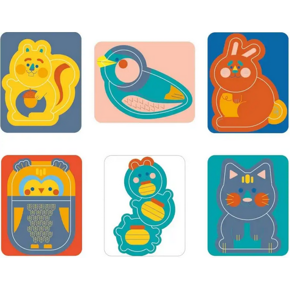 Little Match – Kisállatok puzzle (Clementoni)