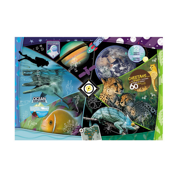 Clementoni - National Geographic kids puzzle 104 db