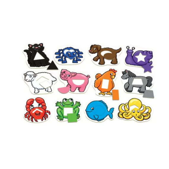 Állatok és formák készségfejlesztő játék - Orchard toys Állatok és formák készségfejlesztő játék - Orchard toys