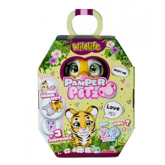 Wildlife Pamper petz interaktív tigris kiegészítőkkel Wildlife Pamper petz interaktív tigris kiegészítőkkel