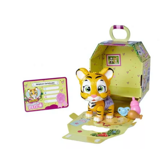 Wildlife Pamper petz interaktív tigris kiegészítőkkel Wildlife Pamper petz interaktív tigris kiegészítőkkel