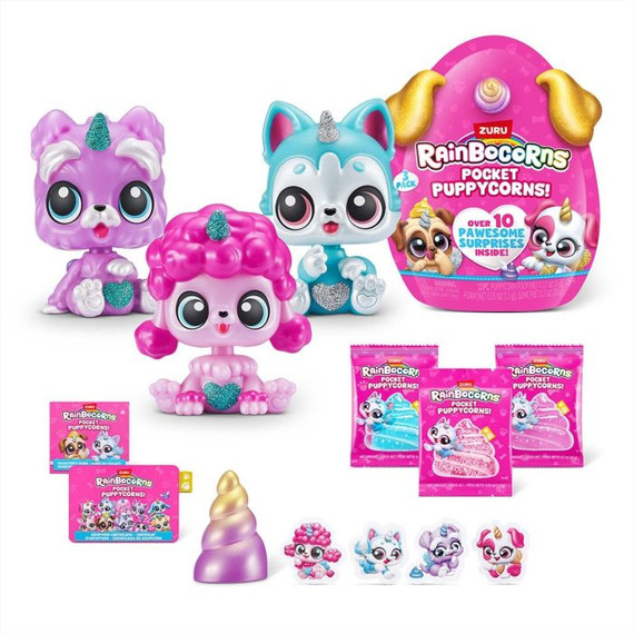 Rainbocorns Pocket Puppycorn meglepetés kutyus - többféle
