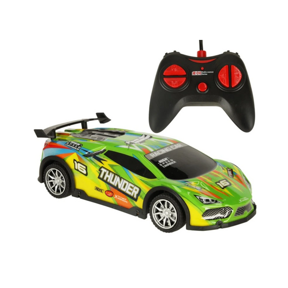 RC távirányítós sportautó (zöld-sárga) RC távirányítós sportautó (zöld-sárga)