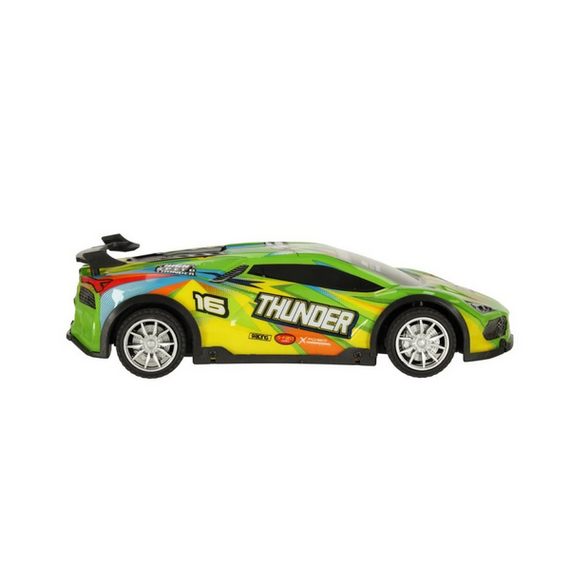 RC távirányítós sportautó (zöld-sárga) RC távirányítós sportautó (zöld-sárga)