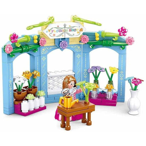 Sluban Girl's Dream - Virágüzlet építőjáték készlet Sluban Girl's Dream - Virágüzlet építőjáték készlet