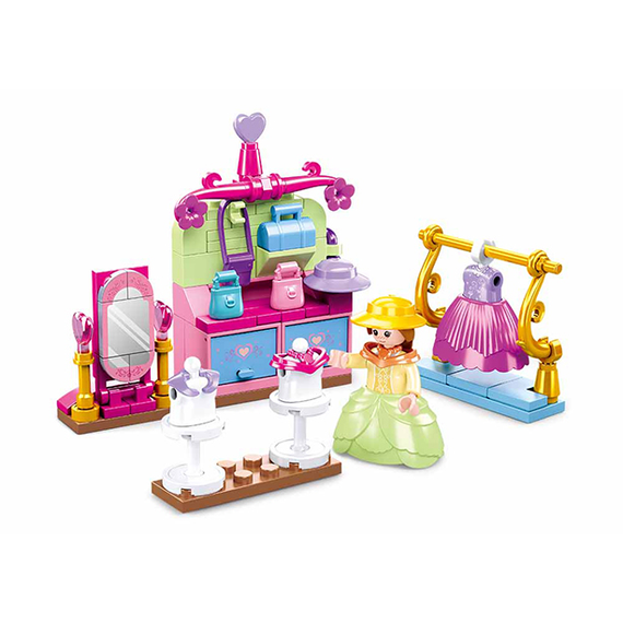 Sluban Girl's Dream - Ruhaszalon építőjáték készlet