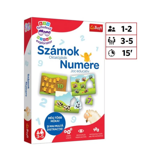 Számok oktatójáték (Trefl)