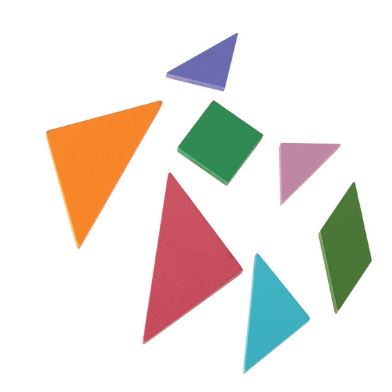 Tangram puzzle - mágneses - Woodiness Tangram puzzle - mágneses - Woodiness