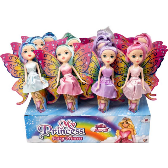 Tündér hercegnő baba - FAIRY PRINCESS DOLL - többféle