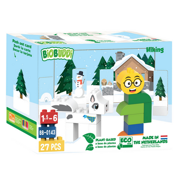Biobuddi - Építőjáték - Túrázás (konstruáló játék) - A játék LEGO DUPLO kompatibilis. Biobuddi - Építőjáték - Túrázás (konstruáló játék) - A játék LEGO DUPLO kompatibilis.
