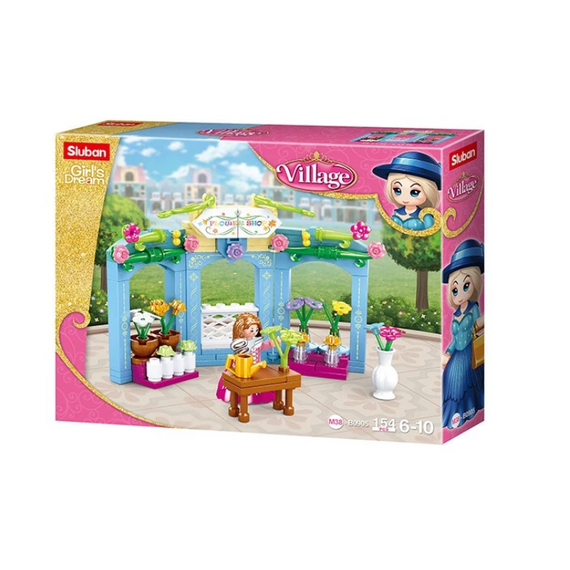 Sluban Girl's Dream - Virágüzlet építőjáték készlet Sluban Girl's Dream - Virágüzlet építőjáték készlet