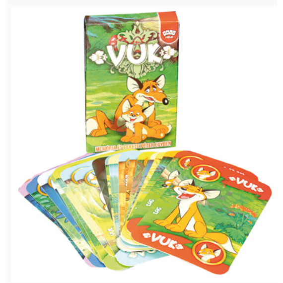 Vuk kártyajáték - Fekete Péter és memória