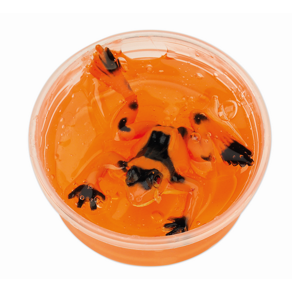 Béka nyálkában 3 db-os kiszerelés - Crystal slime extraordinary frogs