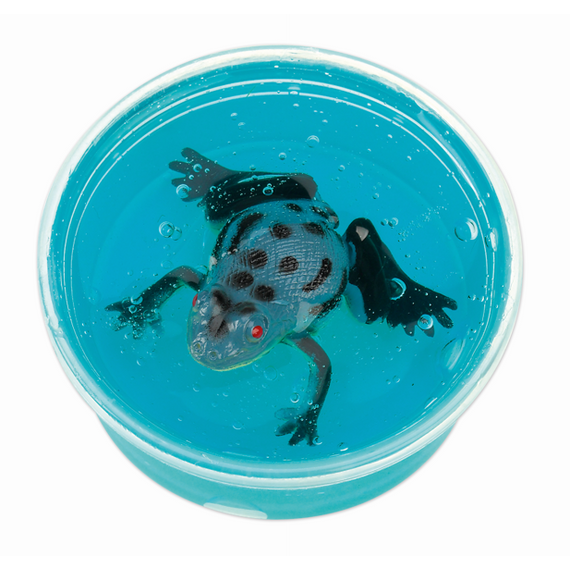 Béka nyálkában 3 db-os kiszerelés - Crystal slime extraordinary frogs