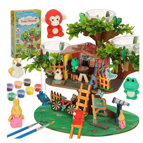 Kreatív faházépítő készlet kiegészítőkkel - Tree House Kreatív faházépítő készlet kiegészítőkkel - Tree House