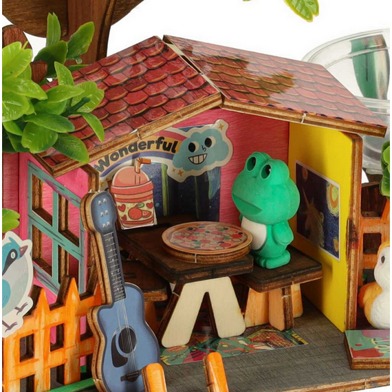 Kreatív faházépítő készlet kiegészítőkkel - Tree House Kreatív faházépítő készlet kiegészítőkkel - Tree House