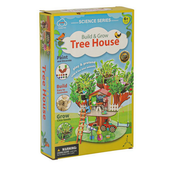 Kreatív faházépítő készlet kiegészítőkkel - Tree House Kreatív faházépítő készlet kiegészítőkkel - Tree House