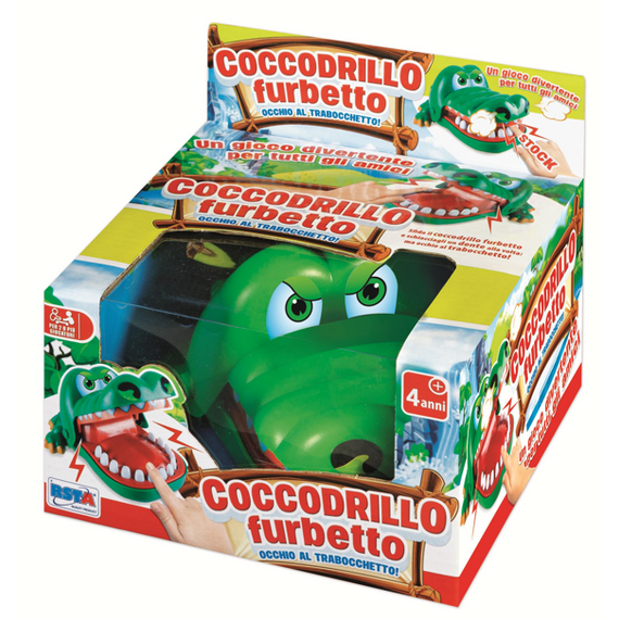 Krokodilos ügyességi játék - Coccodrillo Furbetto