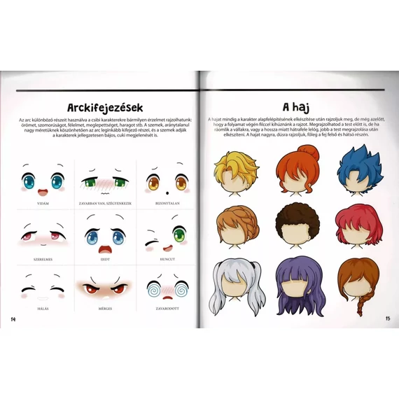 Manga karakterek csibi stílusban Manga karakterek csibi stílusban