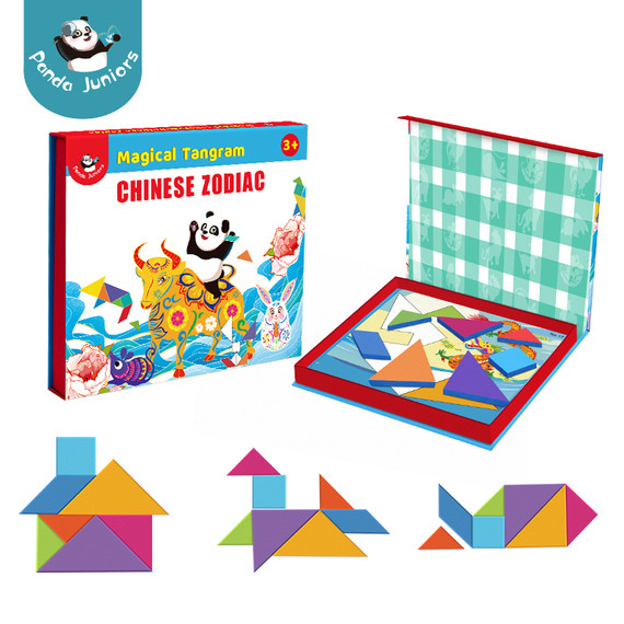 Panda Juniors - mágikus tangram - kinai zodiákus jelek