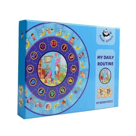 Panda Juniors - My round puzzle - Napi rutin