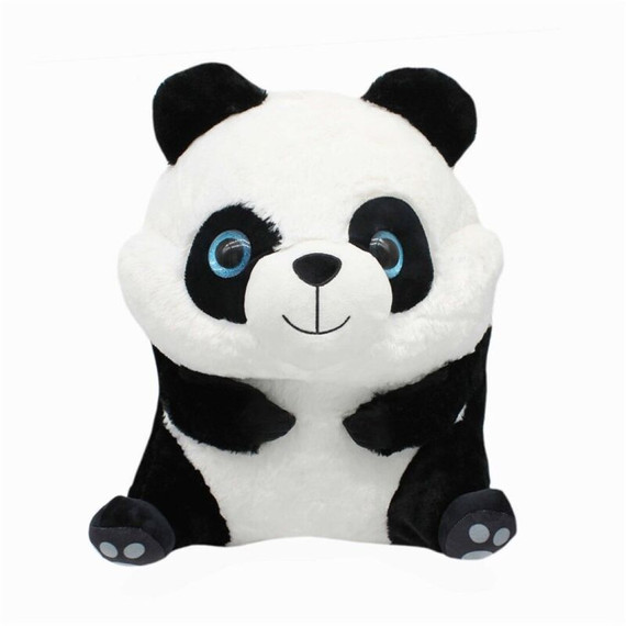 Nagy gombóc panda plüss - 20 cm