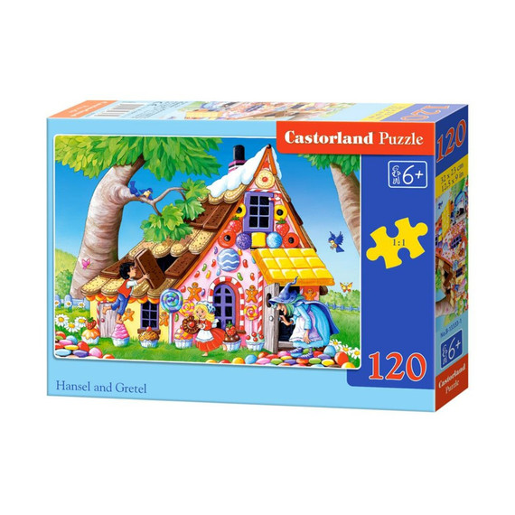 120 db-os puzzle - Jancsi és Juliska (készségfejlesztő játék - Castorland) 120 db-os puzzle - Jancsi és Juliska (készségfejlesztő játék - Castorland)