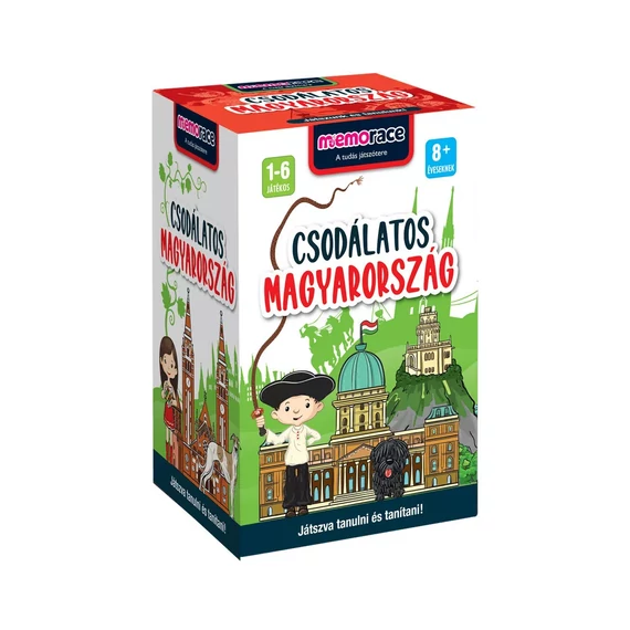 Memorace Csodálatos Magyarország társasjáték