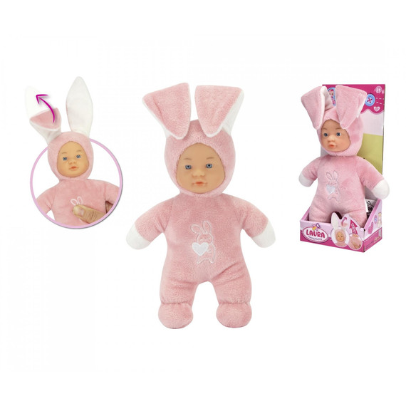 Játékbaba - Laura Funny Bunny