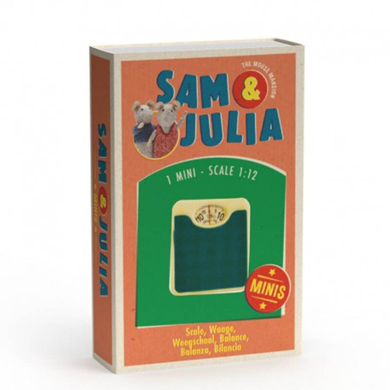 Sam & Julia Miniatűr kiegészítő - Mérleg