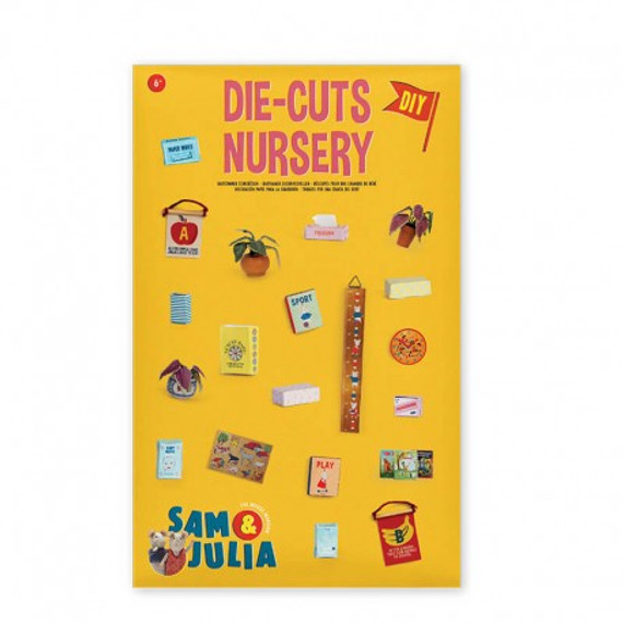 Sam & Julia Die Cuts Matrica szett - Babaszoba – Mouse Mansion