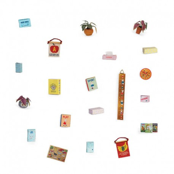 Sam & Julia Die Cuts Matrica szett - Babaszoba – Mouse Mansion