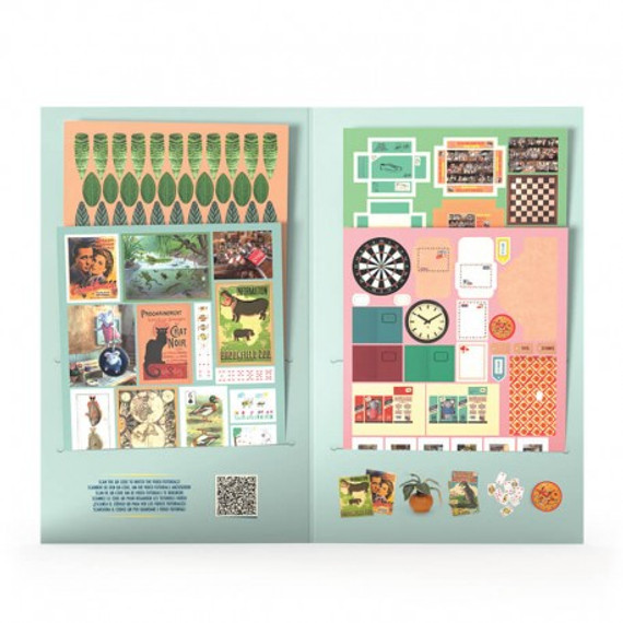Sam & Julia Die Cuts Matrica szett - Gyerekszoba – Mouse Mansion