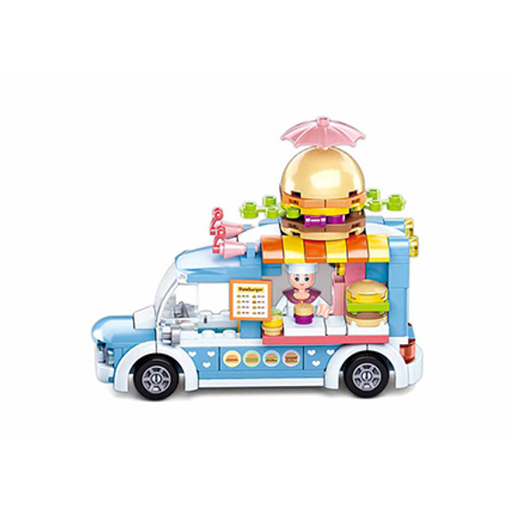 Sluban Girls Dream - mobil hamburgeres büfékocsi