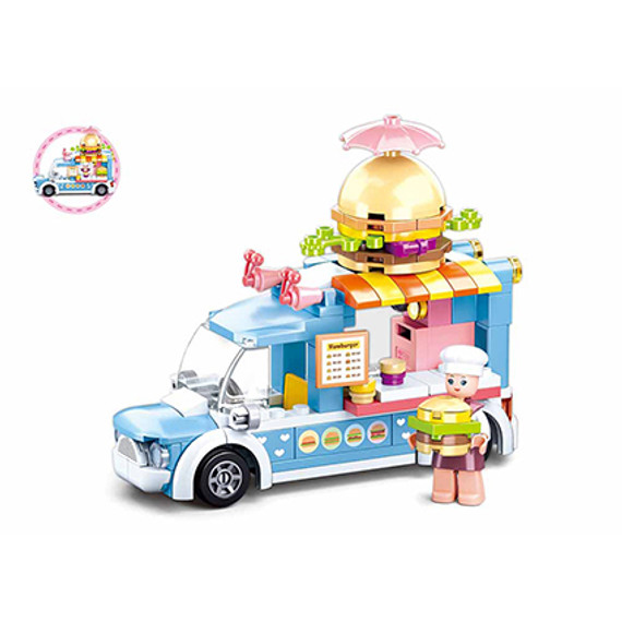 Sluban Girls Dream - mobil hamburgeres büfékocsi